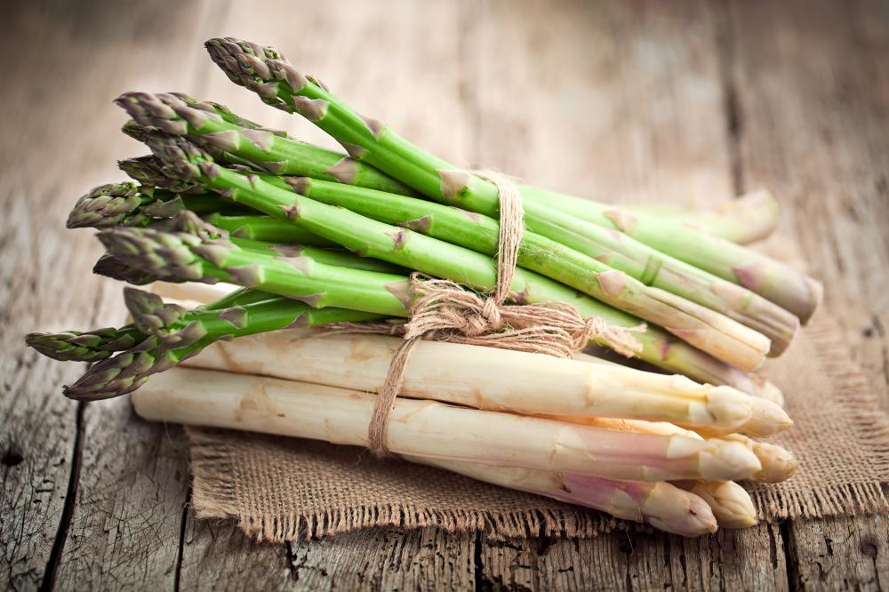 Asperges vertes et blanche
