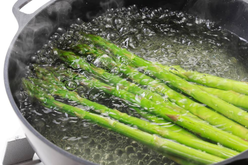 Asperges bouilli